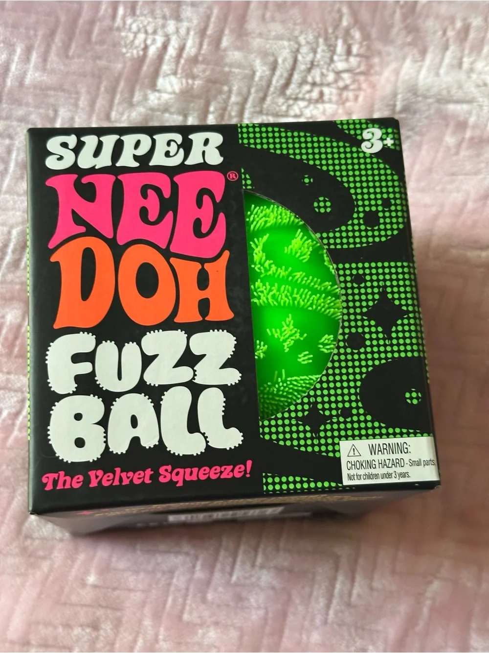 Super Nee Doh Fuzz Ball - Bright Green